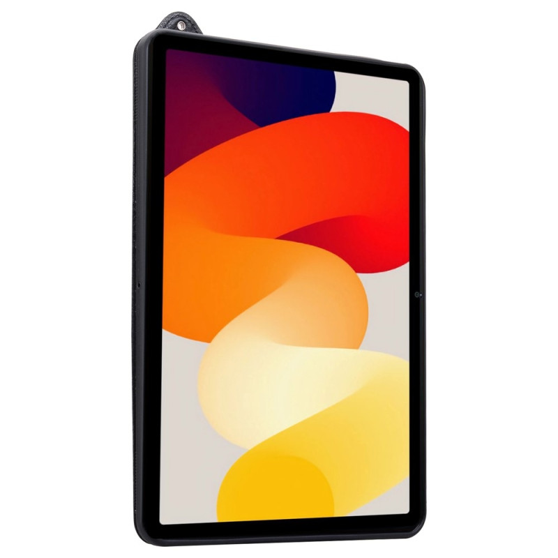 For Xiaomi Redmi Pad 2 Deksel med Håndrem og Stativ - Svart