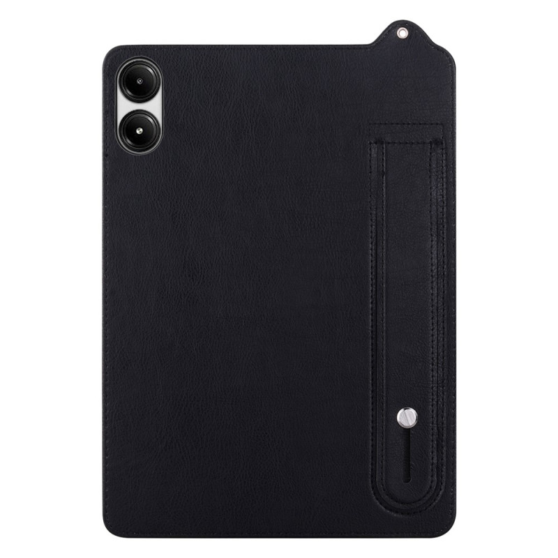 For Xiaomi Redmi Pad 2 Case Hand Strap Kickstand Tablet Cover - Black