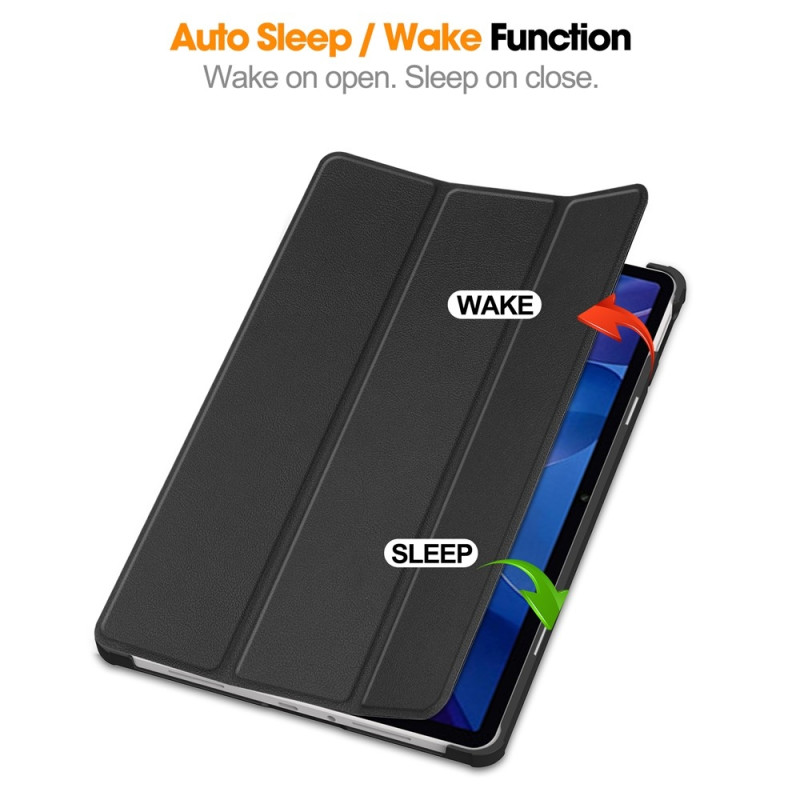 Xiaomi Redmi Pad 2 Suojakotelo Pudotuksenkestävä Jalustalla - Musta