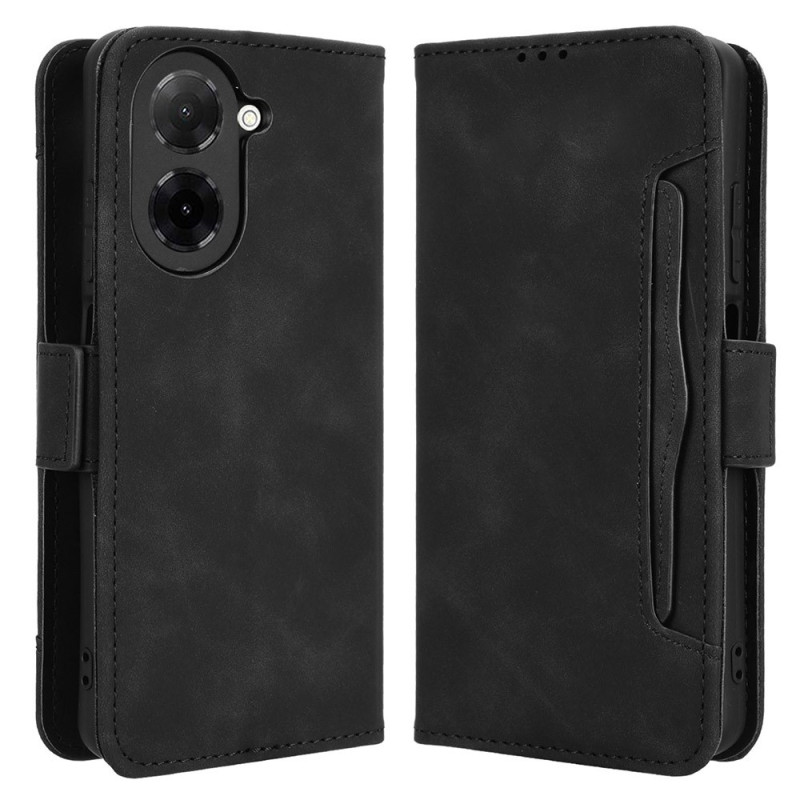 For Xiaomi Redmi A5 4G Case Phone Wallet Cover with Multiple Card Slots - Black