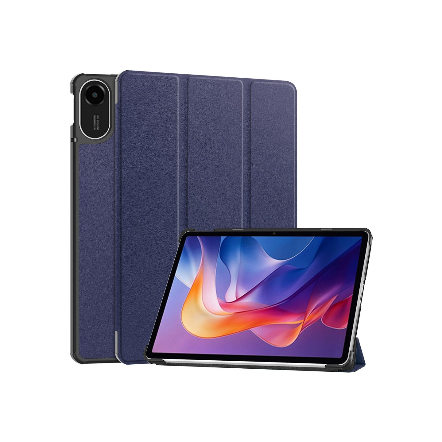 For Xiaomi Redmi Pad 2 Etui Støtsikkert Stativdeksel for Nettbrett - Blå