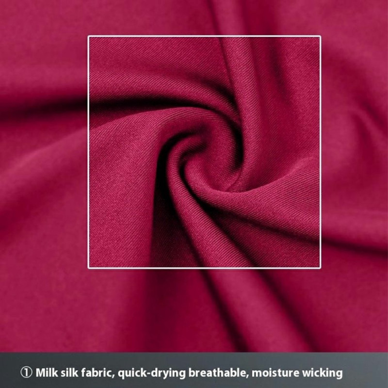 Muslimsk hovedtørklæde hijab åndbar mælkesilke hovedbeklædning - sort