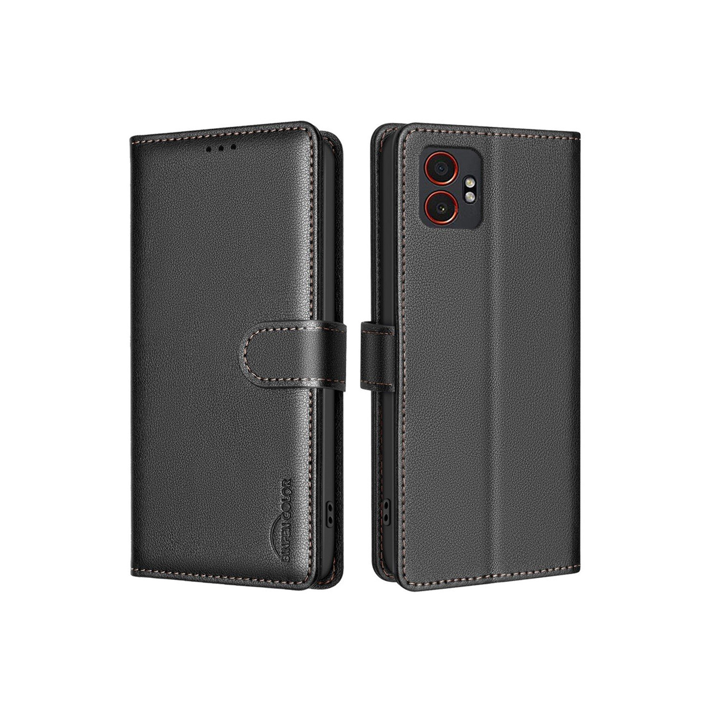 BINFEN COLOR För Samsung Galaxy XCover7 Pro Plånbok RFID-skydd Telefonfodral