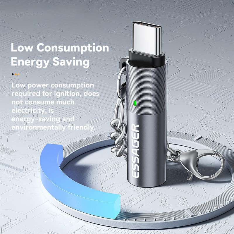 ESSAGER USB-C sigarettenner automatisk avstengning