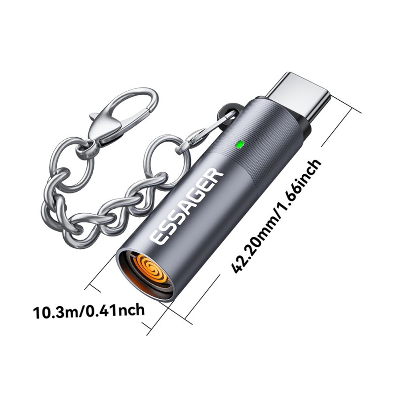 ESSAGER USB-C cigarette lighter lighter automatic shut-off