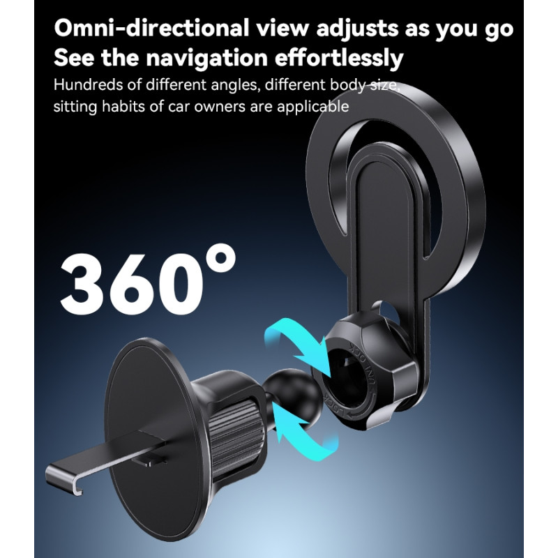 YESIDO Mobile Holder Magnetic Phone Holder Car Compatible with MagSafe