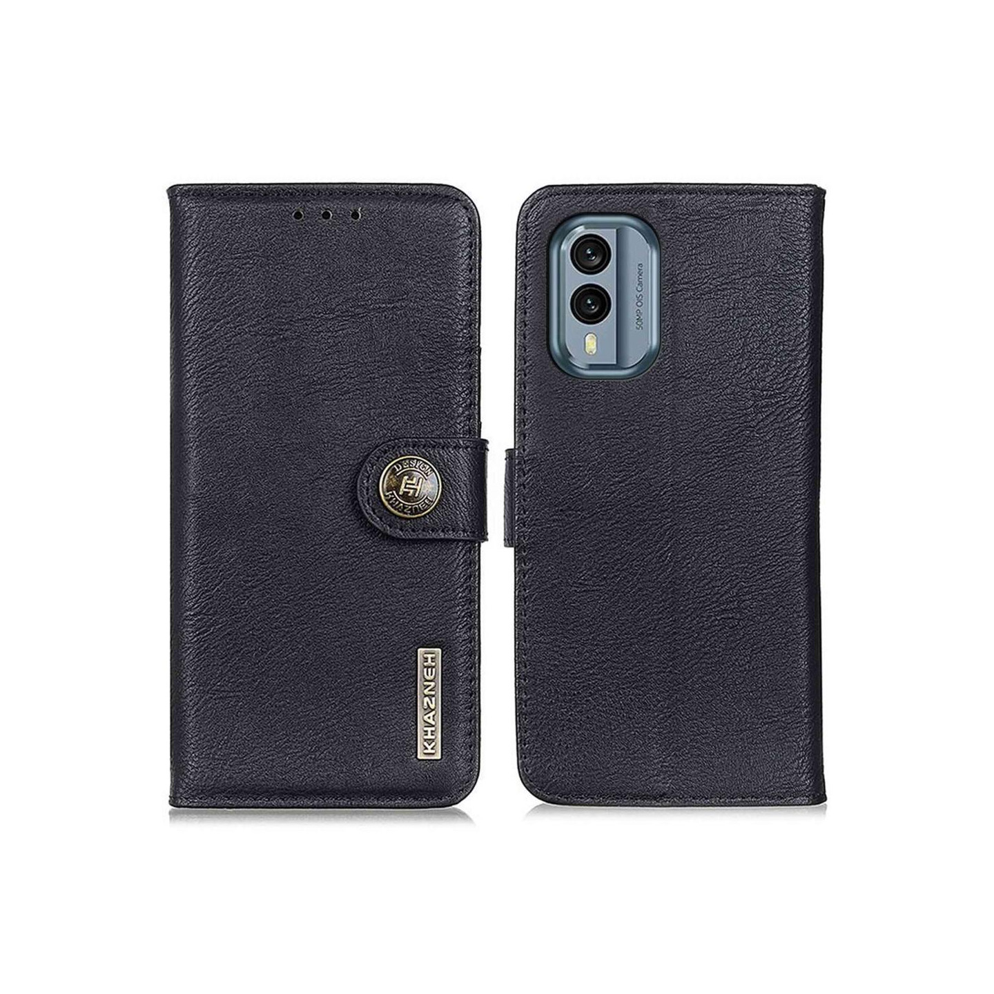 Nokia X30 5G KHAZNEH Lompakkoteline - Musta