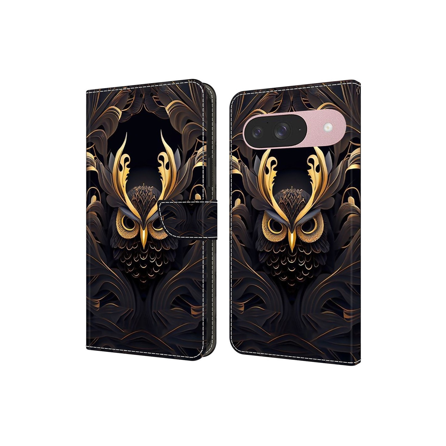 For Google Pixel 10 Pro / 10 / 9 Pro / 9 Wallet Case Pattern Printing PU Leather Flip Stand Phone Cover