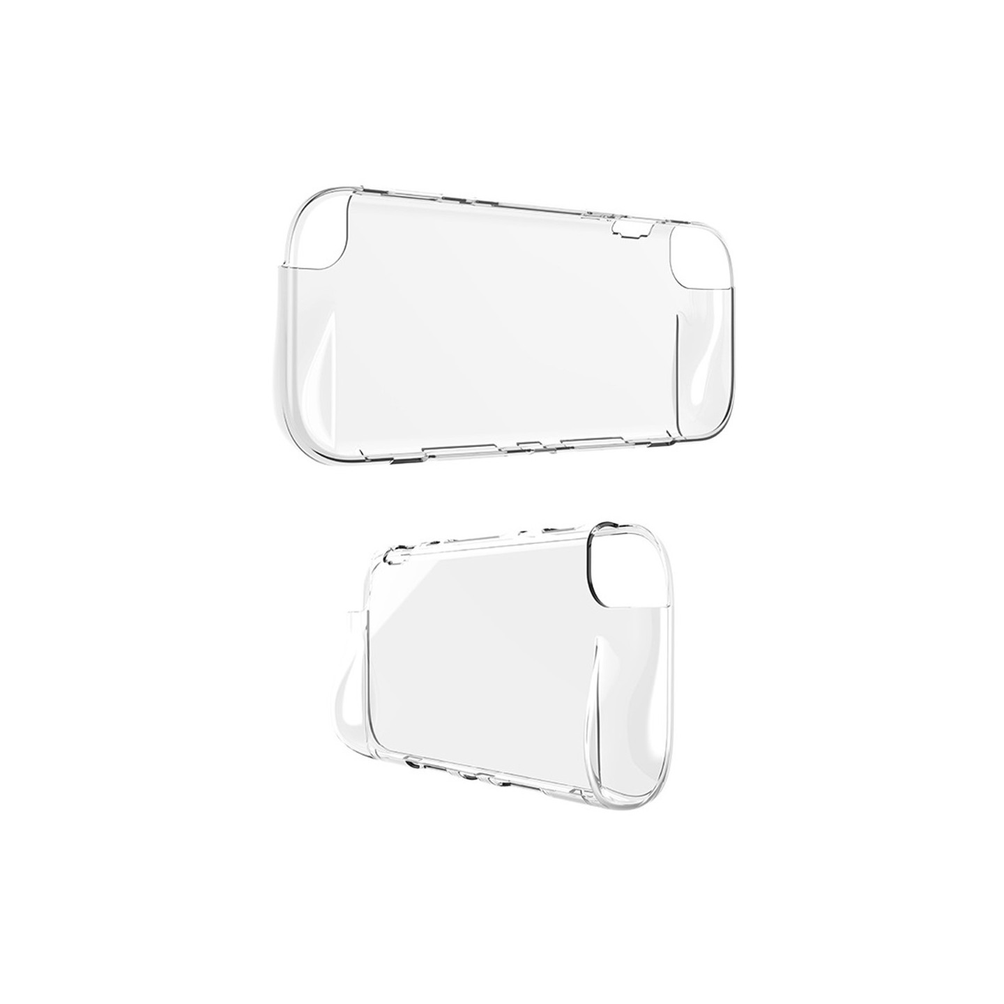 Compatible with Nintendo Switch 2 TPU Protective Case Shockproof Shell - Transparent