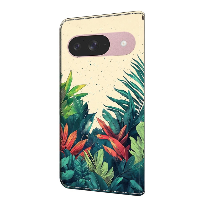 Til Google Pixel 10 Pro / 10 / 9 Pro / 9 Plånboksfodral Mønstertrykt PU-læder Flip Stativ Mobilcover