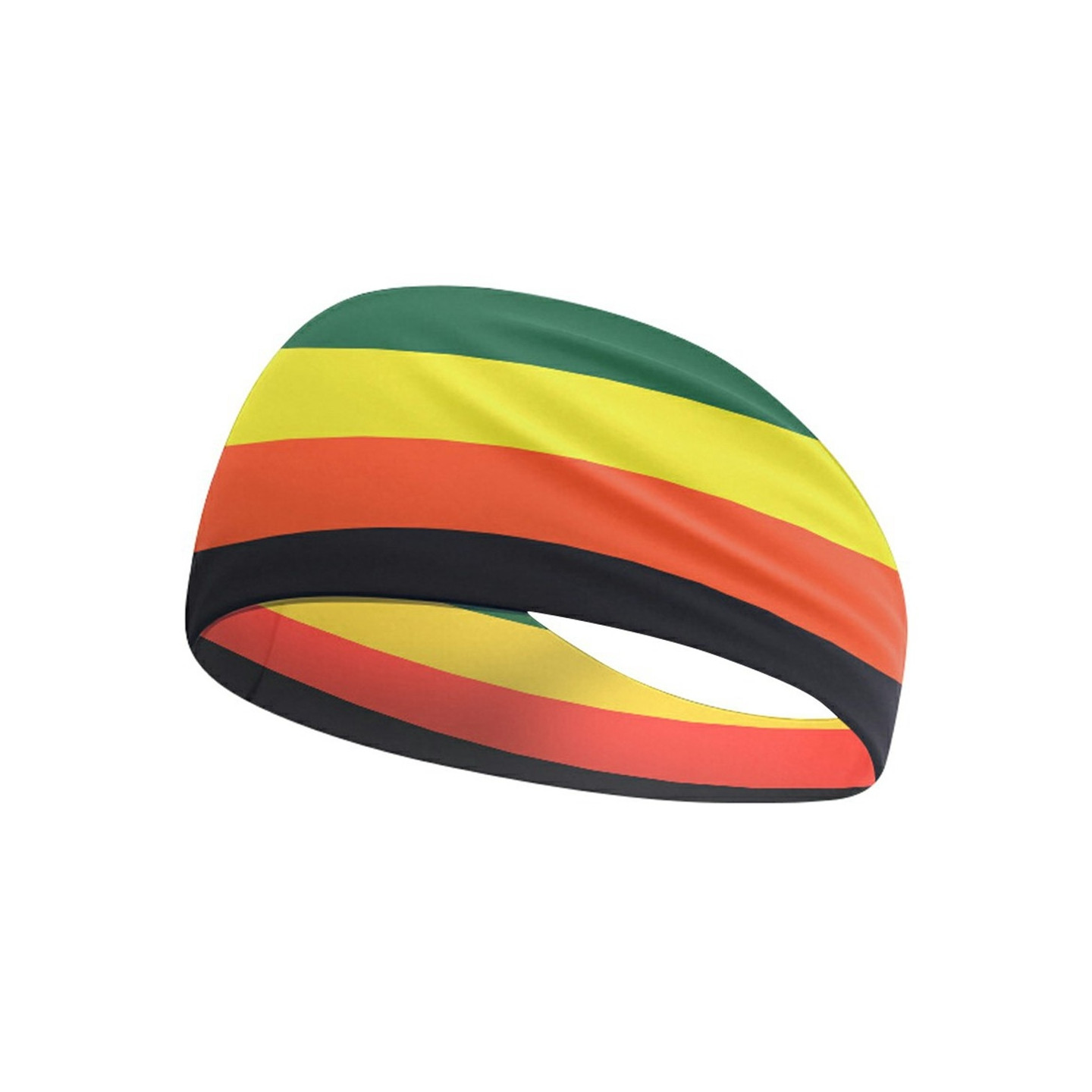 Marathon Svettband Andningsbart Sportpannband Fitness Svettabsorberande Hårband