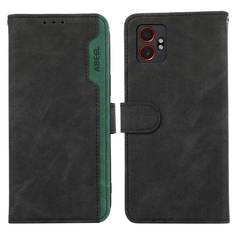 ABEEL Til Samsung Galaxy XCover7 Pro Etui Flip-etui med RFID-blokering