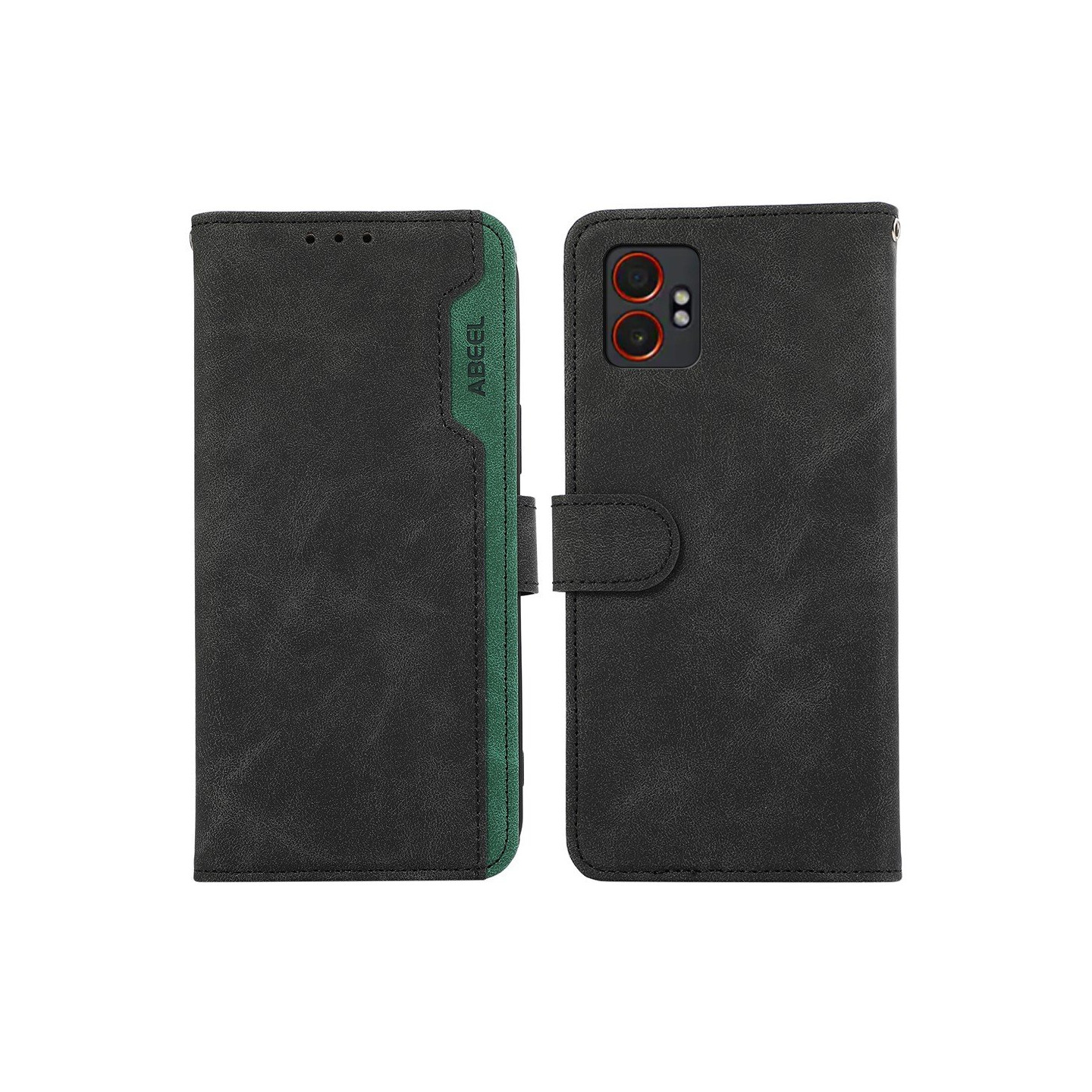 ABEEL Til Samsung Galaxy XCover7 Pro Etui Flip-etui med RFID-blokering