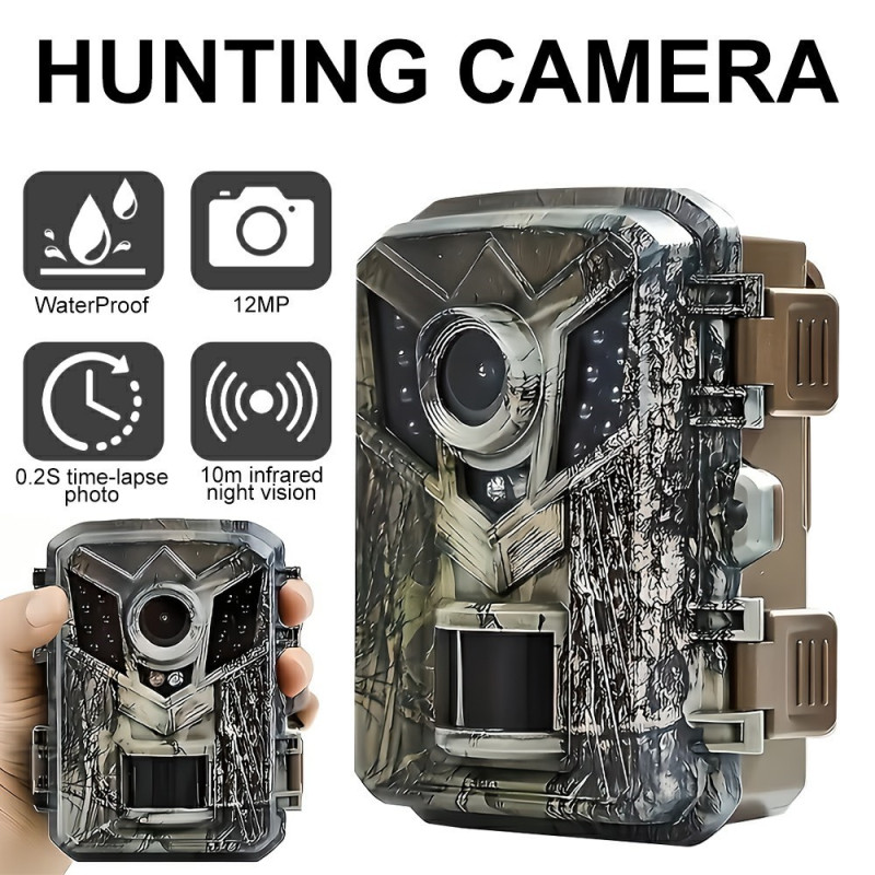 IP66 Waterproof 1080P HD Infrared Trail Cam Night Vision Monitor Hunting Camera
