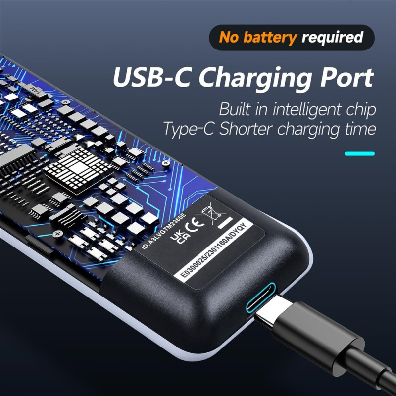 TV-fjernbetjening udskiftning BN59-01432A til Samsung TV, soldrevet, stemmefunktion