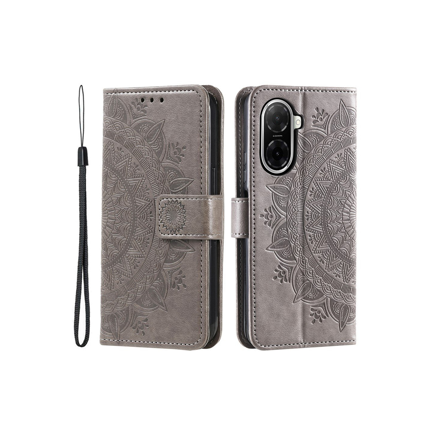 For Xiaomi Redmi A5 4G / Poco C71 4G Stand Case Totem Wallet Phone Cover