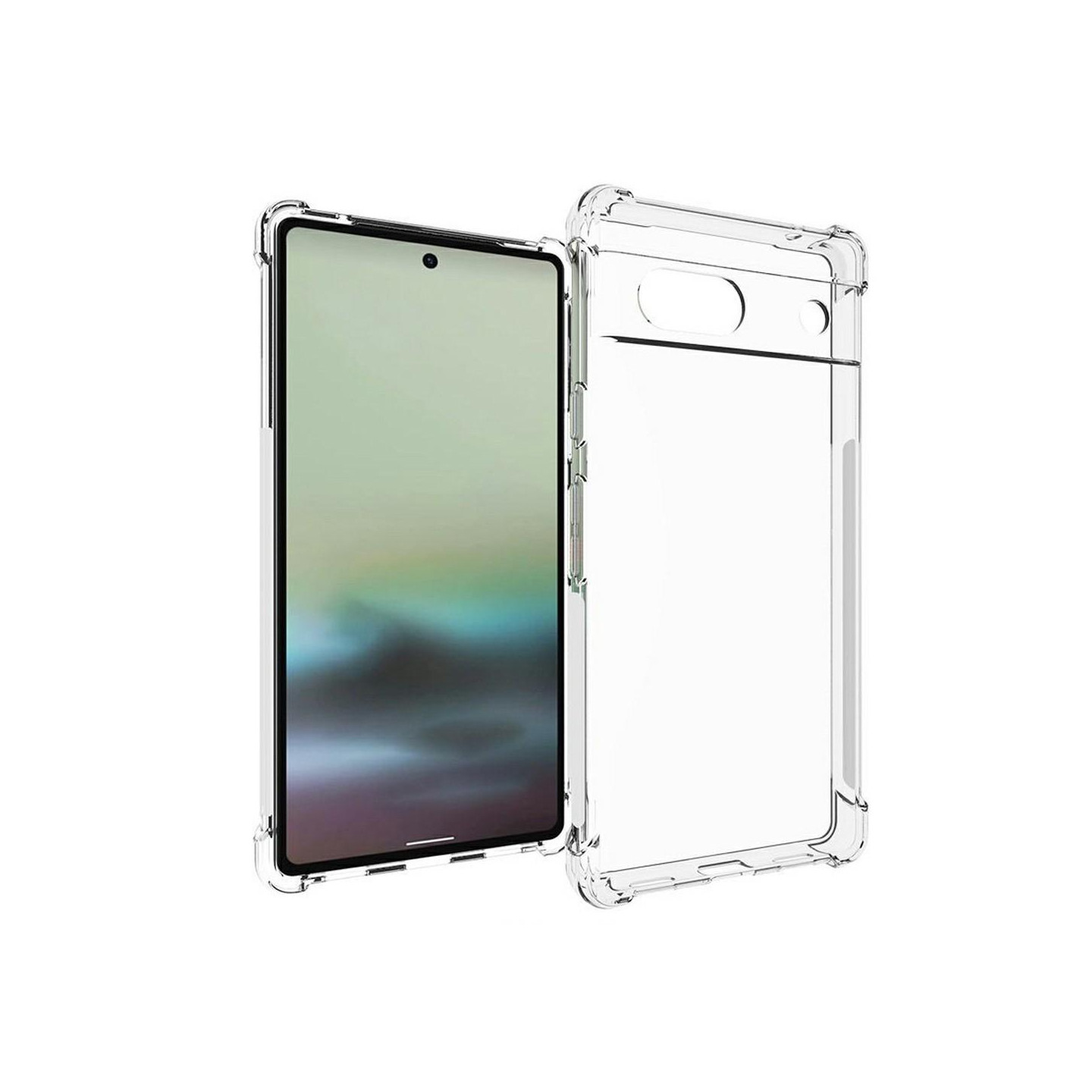 Google Pixel 7a Kirkas TPU Suojakuori Kansi