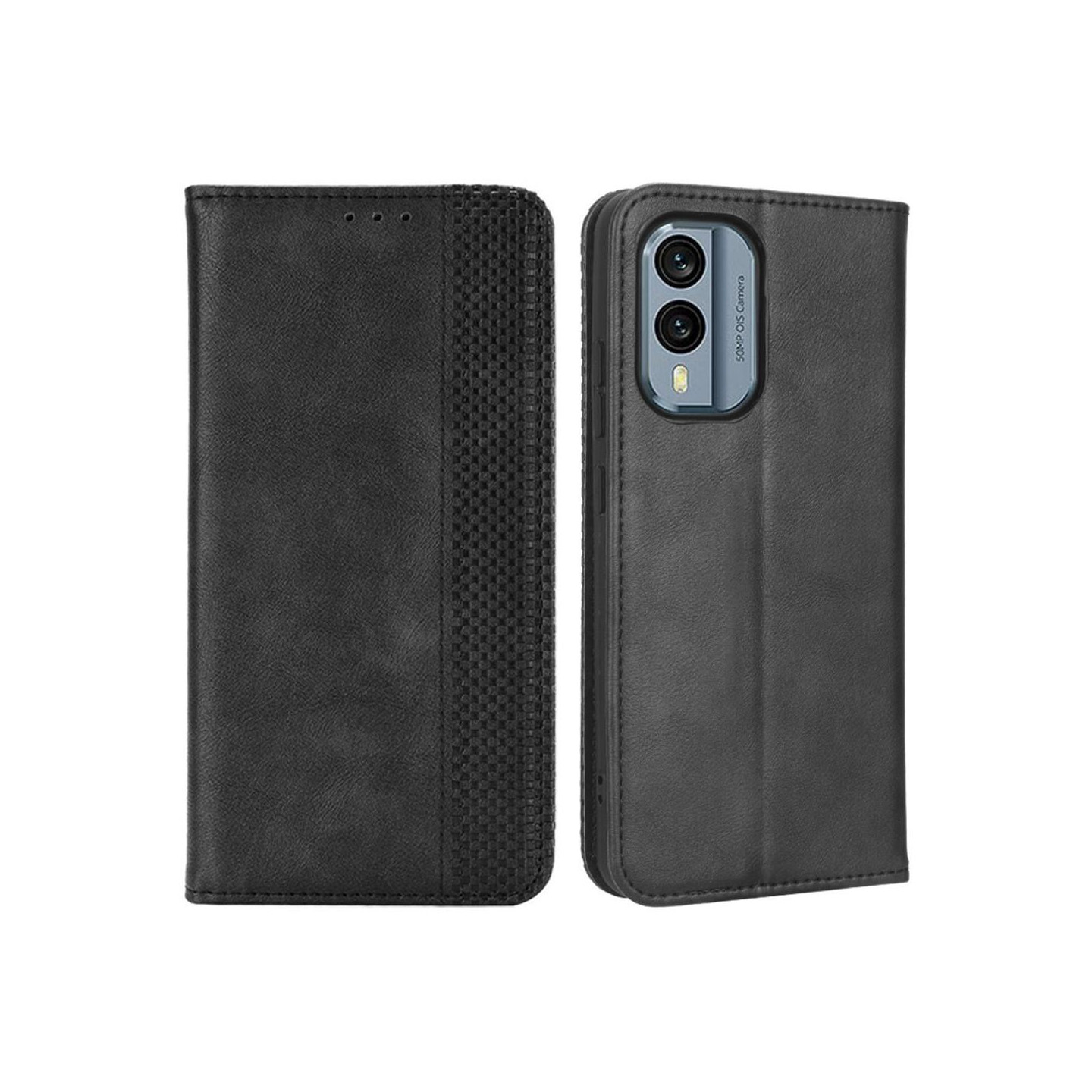 Nokia X30 5G Lommebok - deksel Eksklusiv Svart