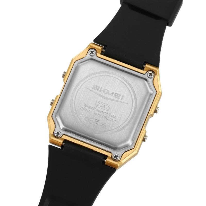 SKMEI Digital Electronic Wristwatch Clock Backlight - Army