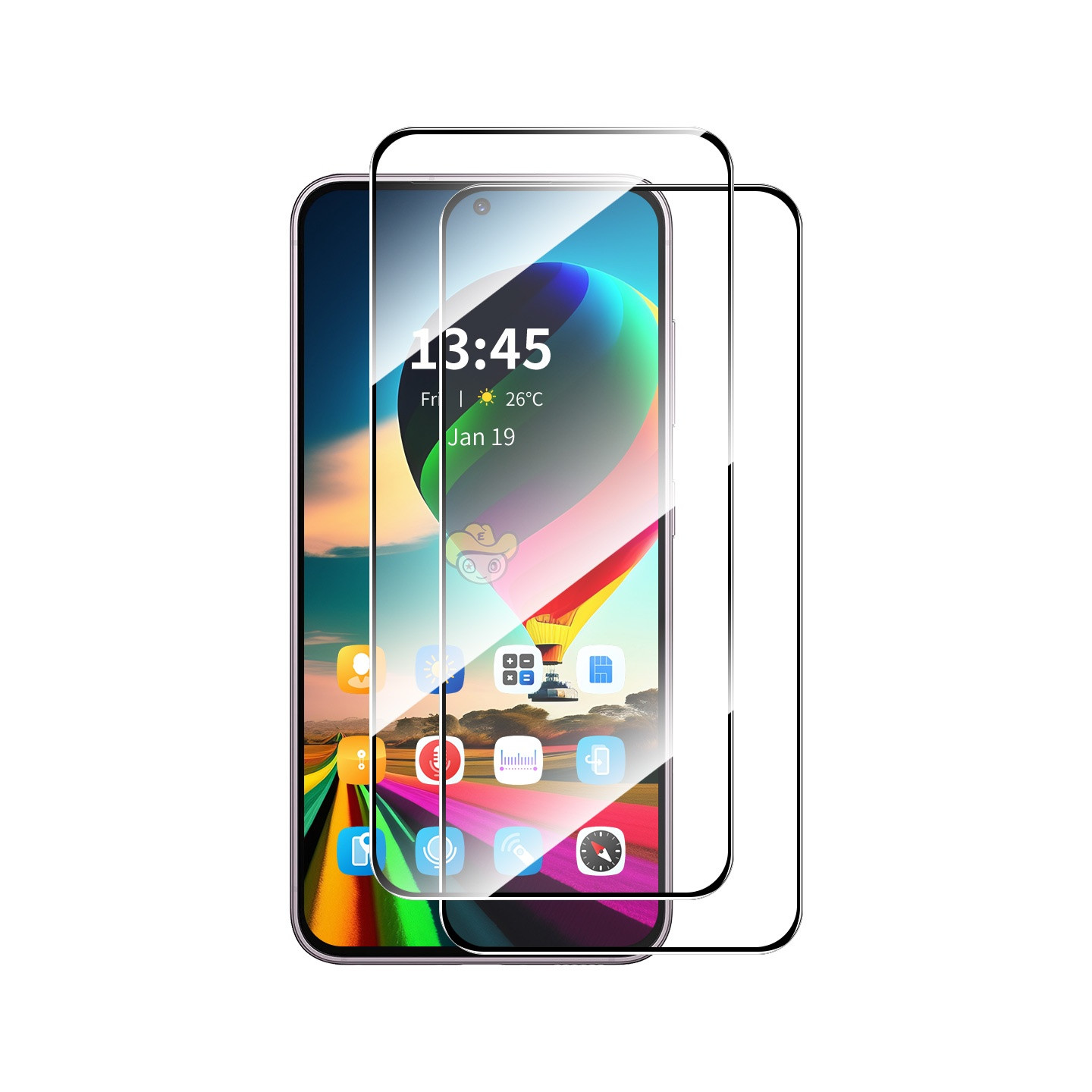 ENKAY HAT PRINCE Tempered glass for Honor 400 5G 2Pcs