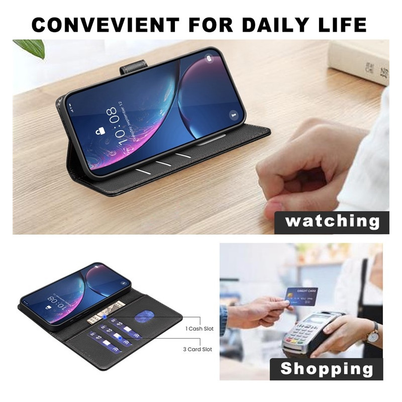 BINFEN COLOR För Honor 200 Smart 5G Plånbok RFID-skydd Telefonfodral