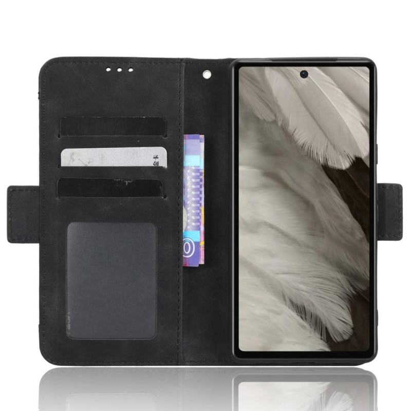Google Pixel 7a Multiple Card Slots Telefontegnebog - Sort