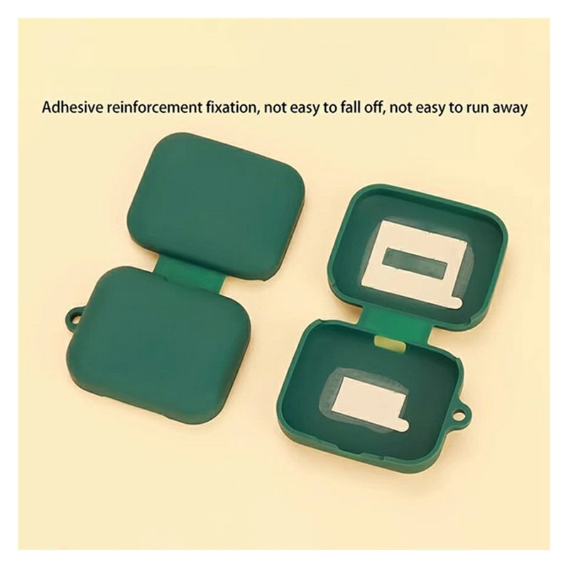 For Realme Buds Air 7 Silicone Case – Protective Case with Carabiner + Brush Black