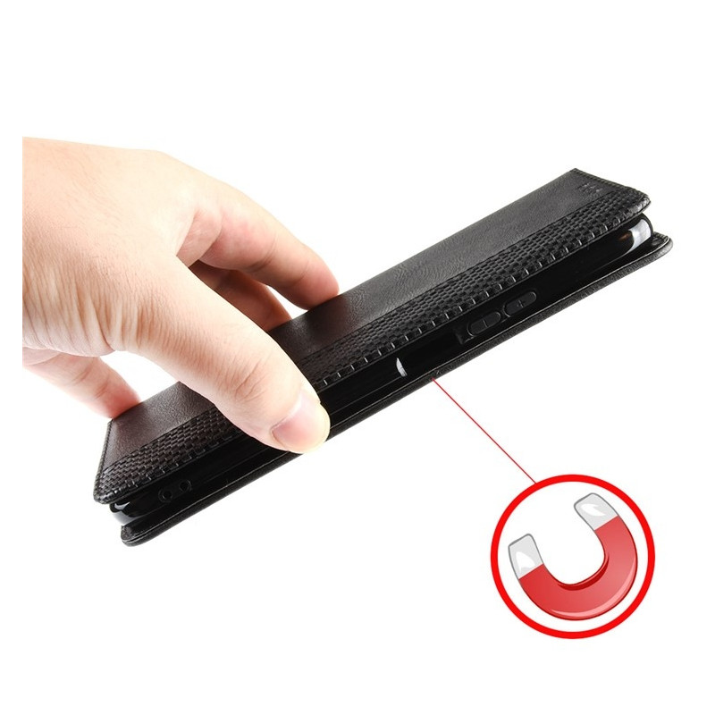 Honor 200 Smart 5G Stand Phone Case Full Protection Wallet Cover - Black