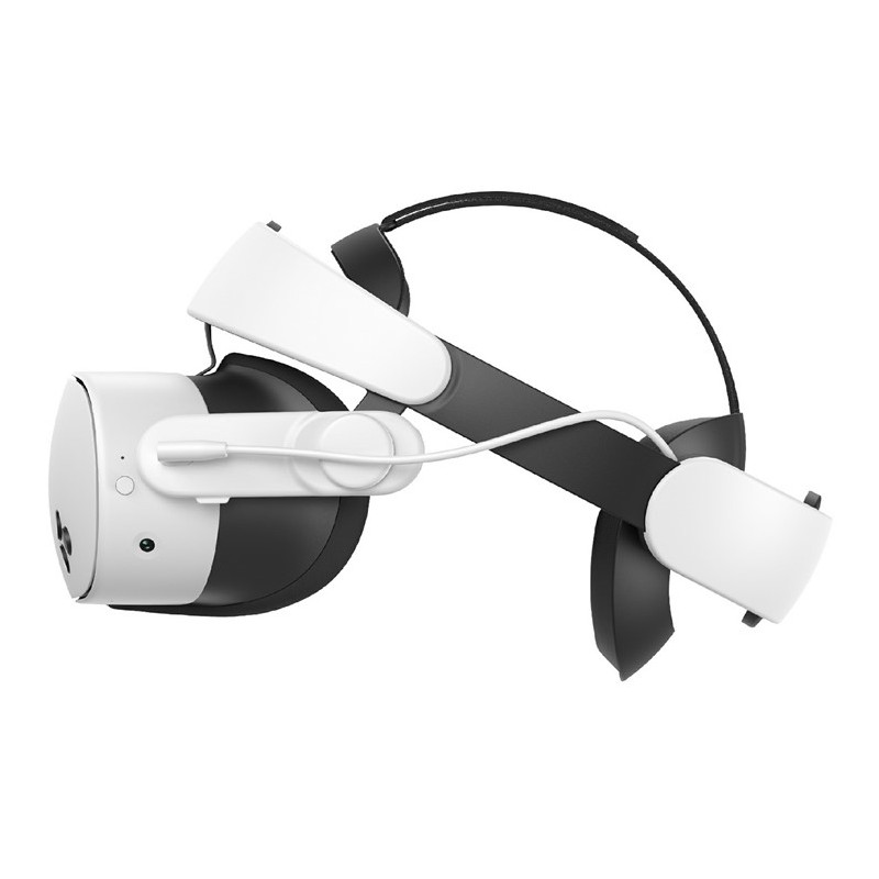 KIWI DESIGN Meta Quest 3/3S -pääpannalle, pidennetty akunkesto, pääpanta, varavirtalähde