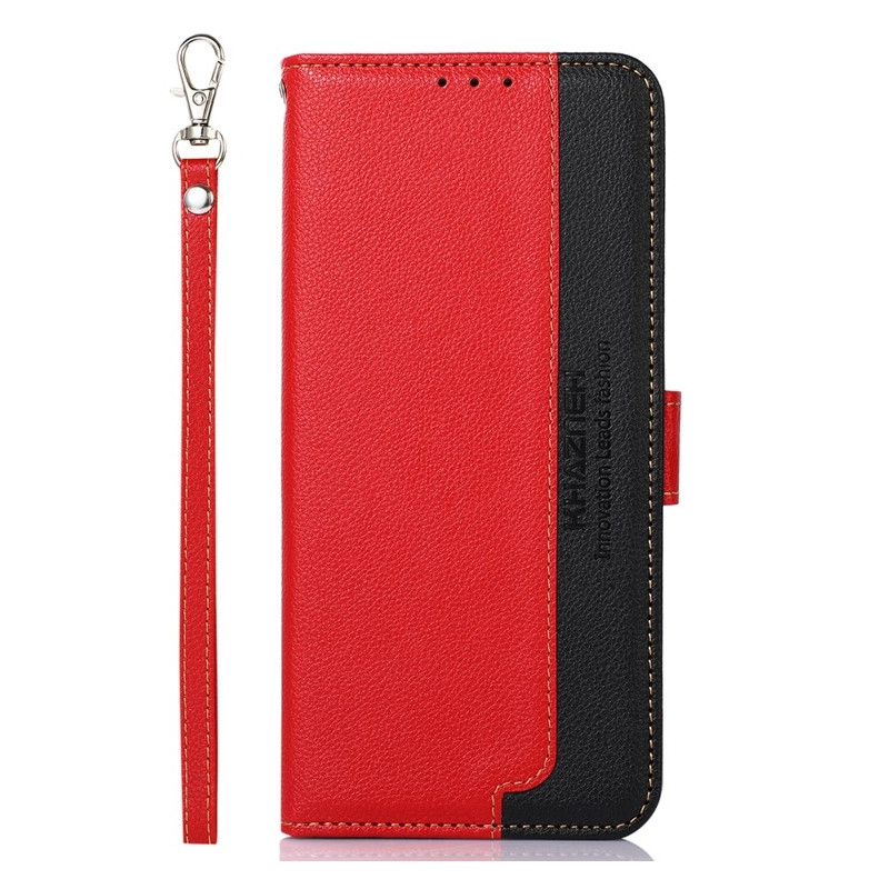 KHAZNEH Phone Cover for Honor 400 5G - Red/Black