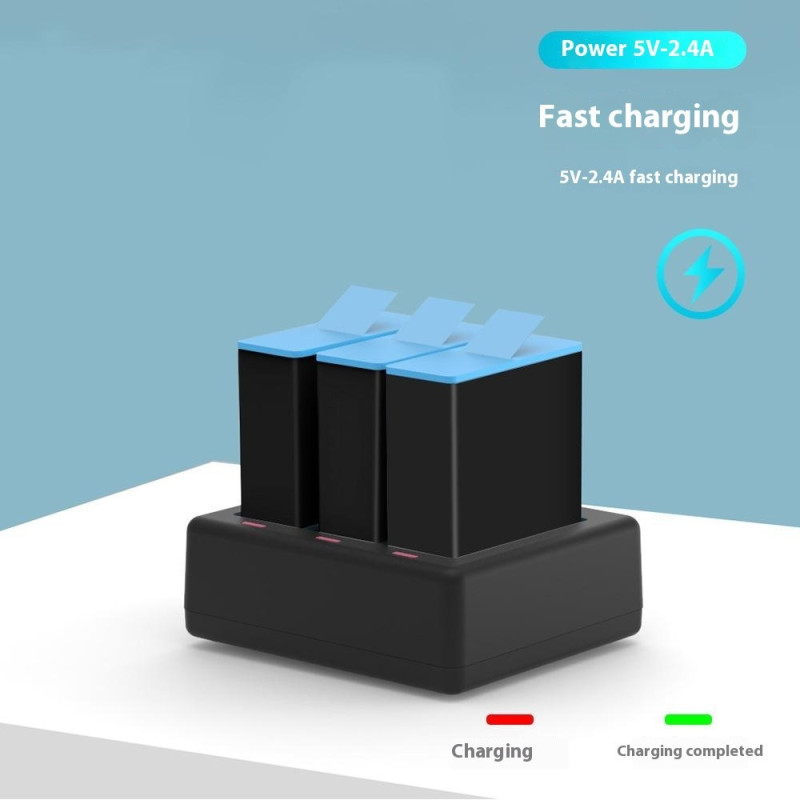 TELESIN S0-BCG-1 For GoPro Hero 13 Batteriladedokk Base 3 Ladeboks