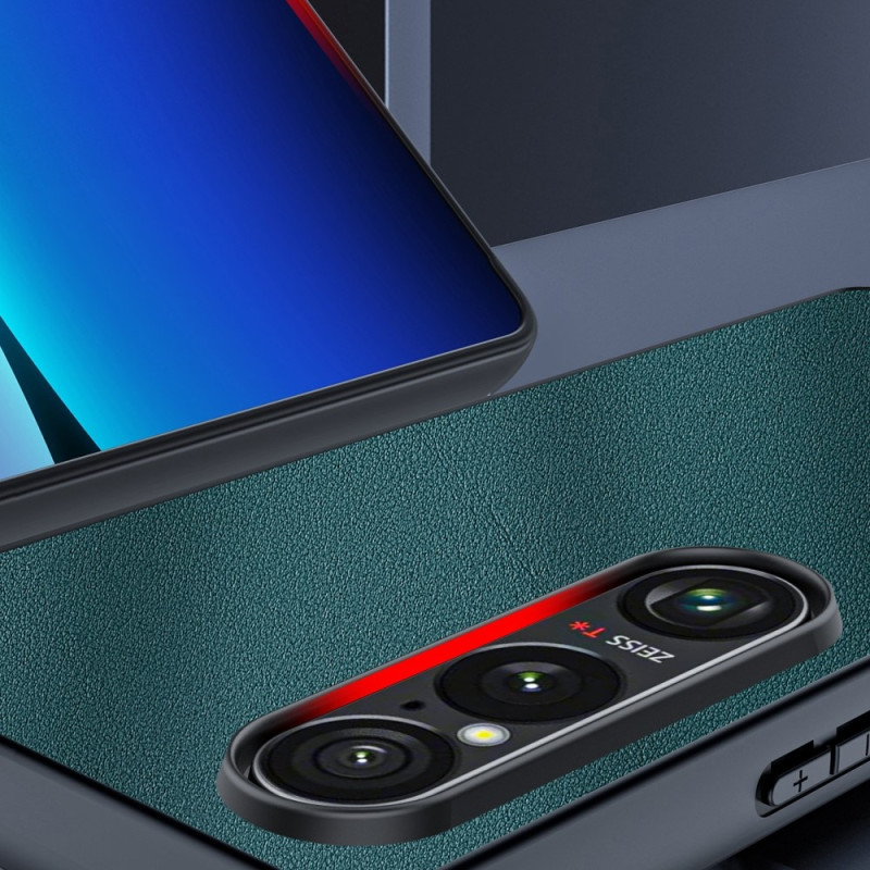 Sony Xperia 1 VII -puhelimelle Kotelo PU-nahkalla päällystetty PC + TPU Pudotuksia kestävä Suojakuori