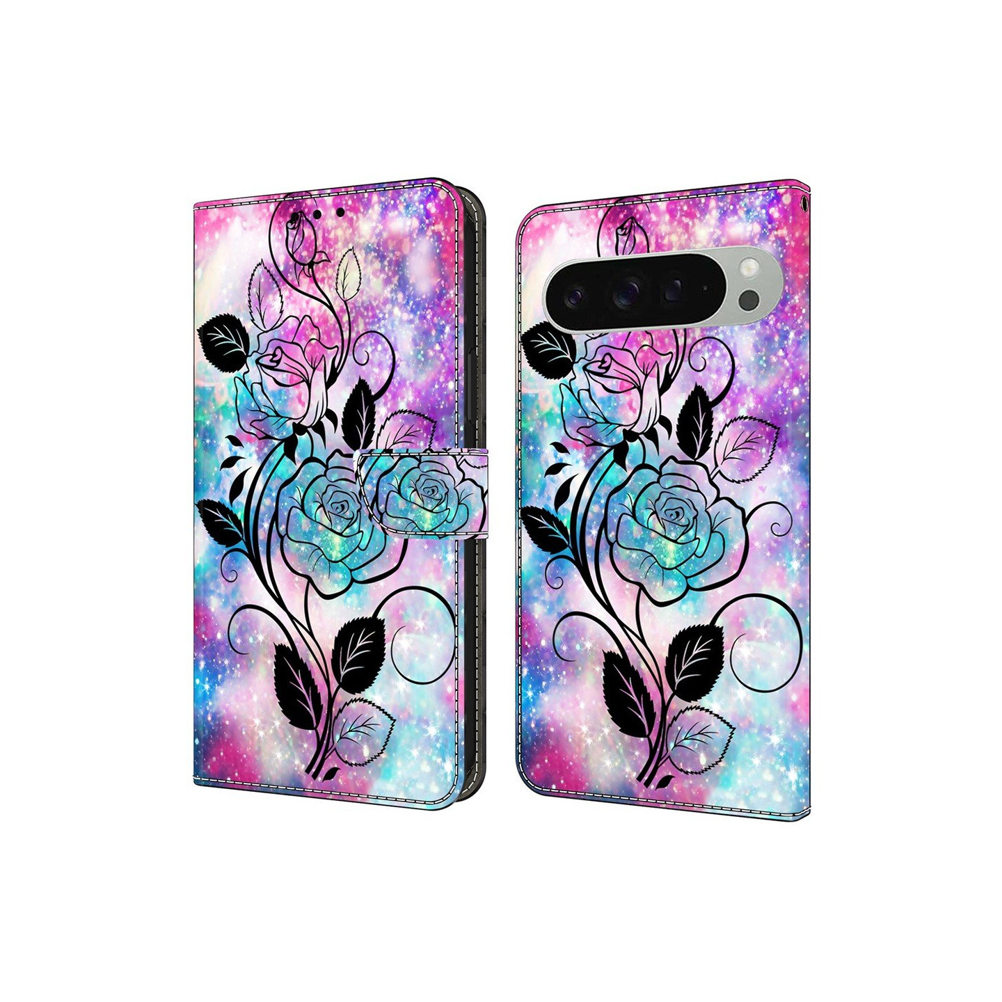 For Google Pixel 10 Pro XL Wallet Case Pattern Printing PU Leather Flip Stand Phone Cover