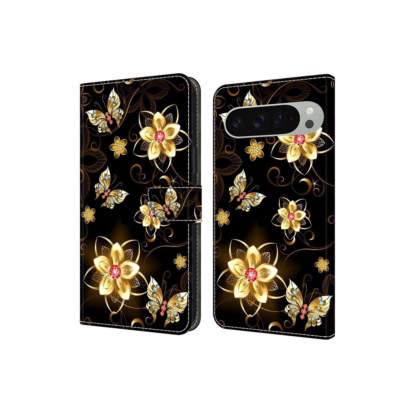 For Google Pixel 10 Pro XL Wallet Case Pattern Printing PU Leather Flip Stand Phone Cover