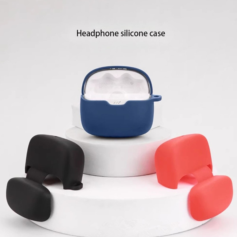 JBL Tune 245NC -kuulokkeille tarkoitettu silikonikuori - suojakotelo karabiinihaalla