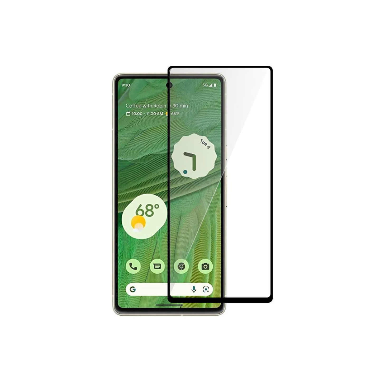 For Google Pixel 7a Tempered Glass Screen Protector Full Coverage