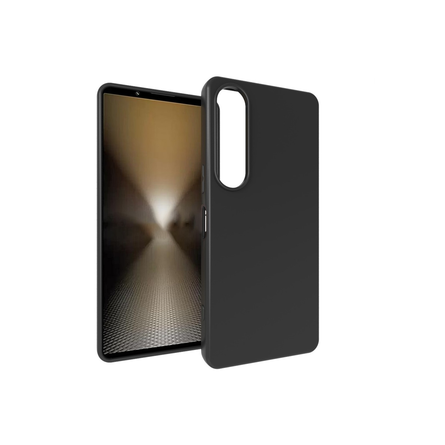 For Sony Xperia 1 VII Case Matte Finish Soft TPU Phone Cover