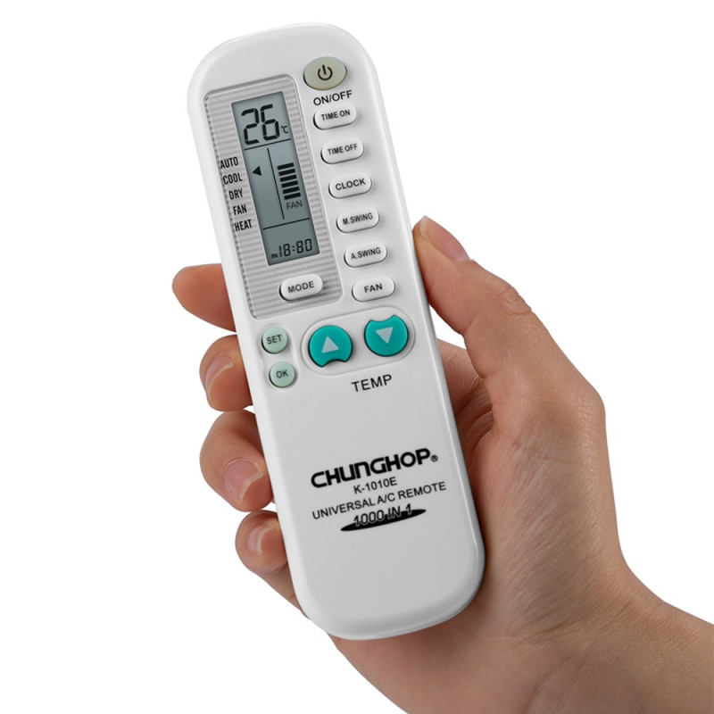 Remote Control CHUNGHOP K-1010E Universal Replacement Air Conditioner AC