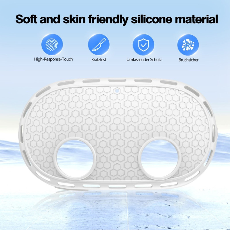 Til Meta Quest 3S sæt med mange forskellige tilbehør - Hvid