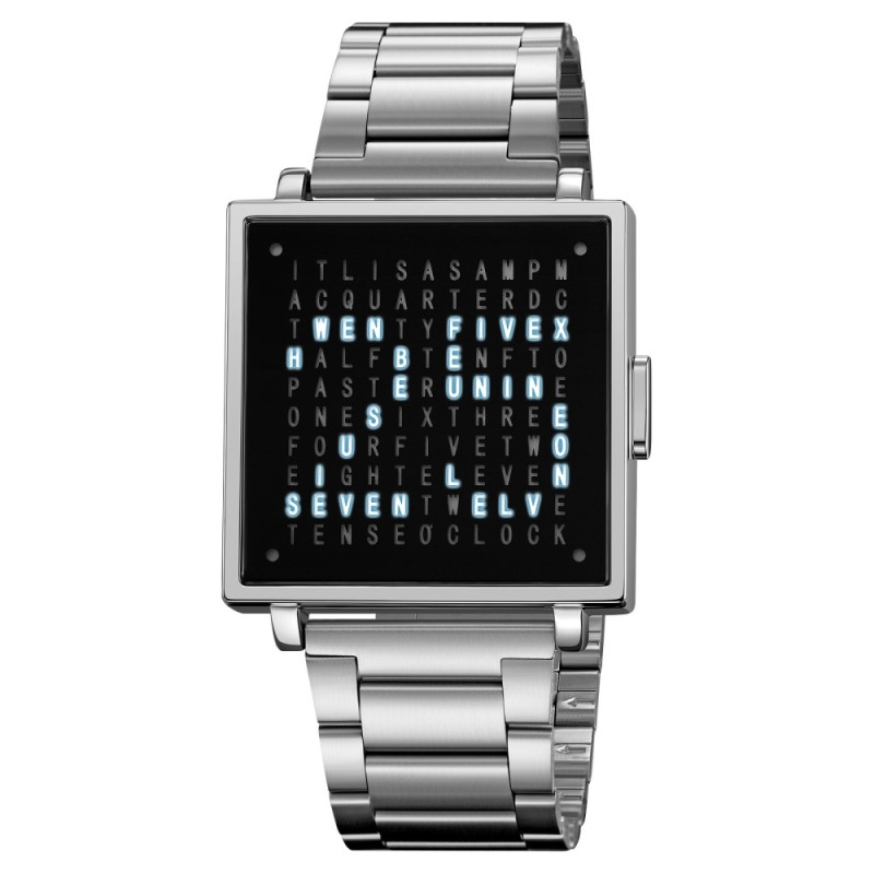 SKMEI Electronic Wristwatch Digital Clock Date Wristwatch - Silver - Steel