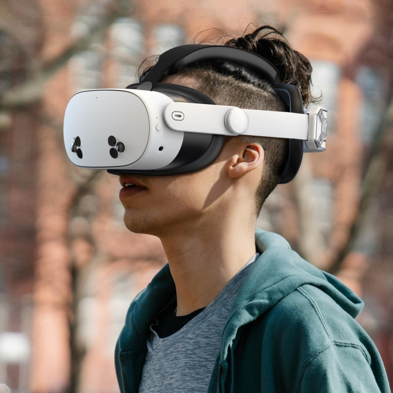 For Meta Quest 3S Sett med mye, mye forskjellig tilbehør - Svart