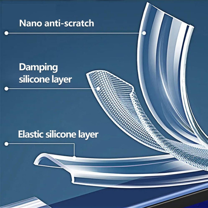 For Samsung Galaxy Z Flip7 5G Deksel 1,5mm TPU Støtsikkert Telefondeksel