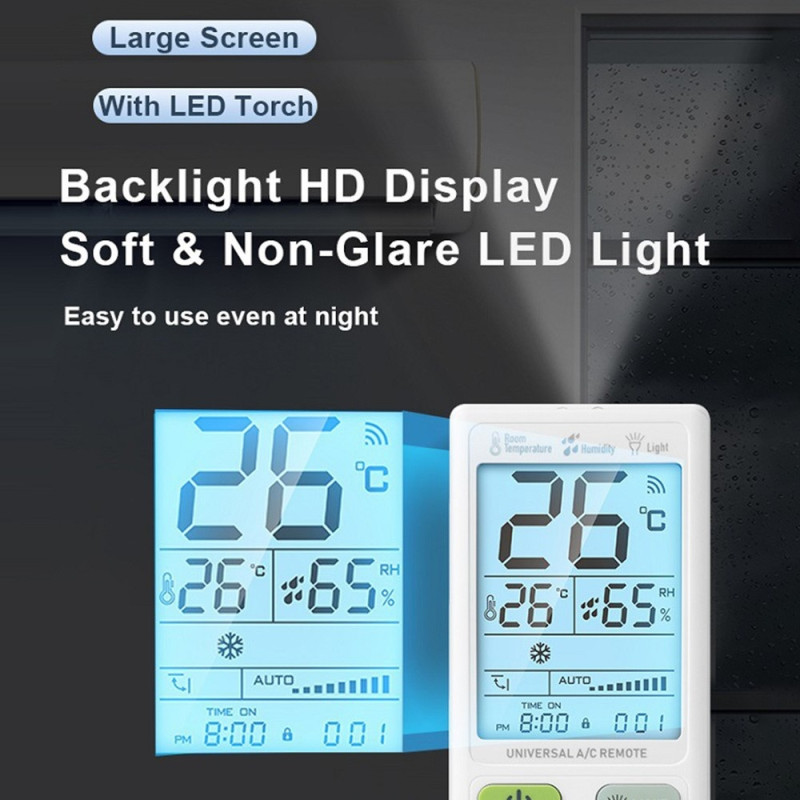 Remote Control CHUNGHOP K-3302E Universal Replacement Air Conditioner AC