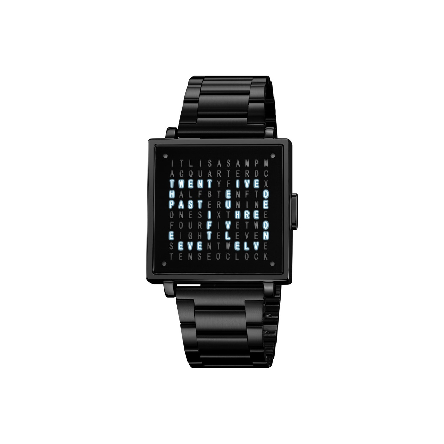 SKMEI Electronic Wristwatch Digital Clock Date Wristwatch - Black - Steel