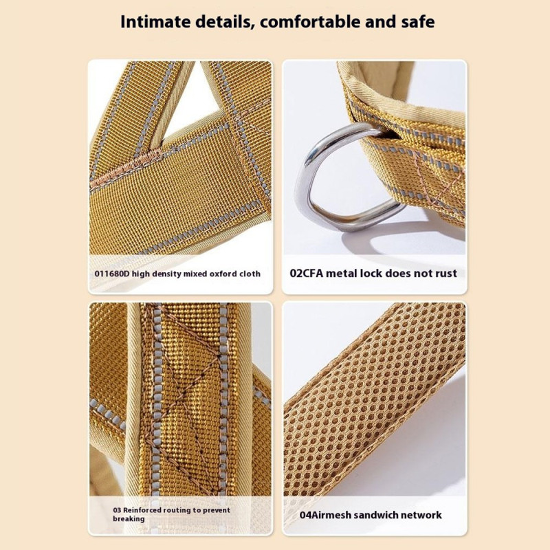 Tactical Harness with Handle for Dog Training and Walking, Size XL