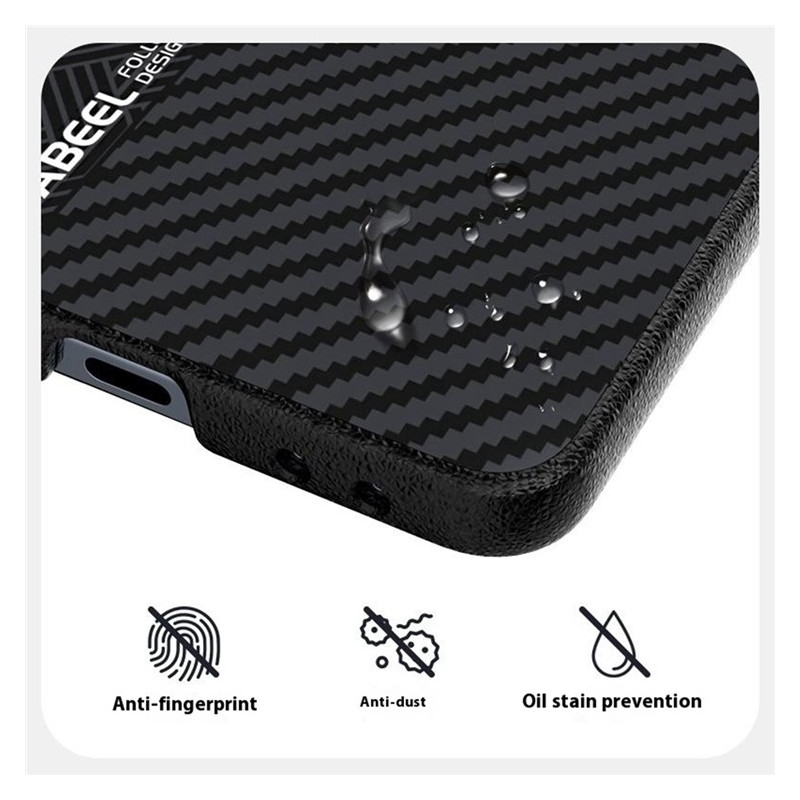 ABEEL For Samsung Galaxy Z Flip7 5G Deksel PC + Aluminiumlegering + PU-Lær