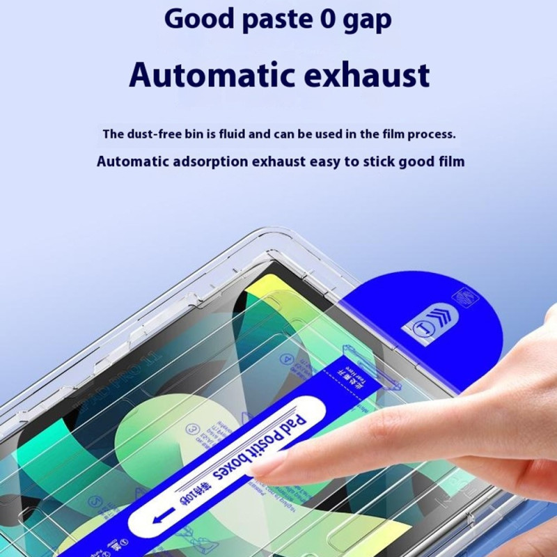 For iPad Pro 13 (2024) Skjermbeskytter Herdet Glass med applikator