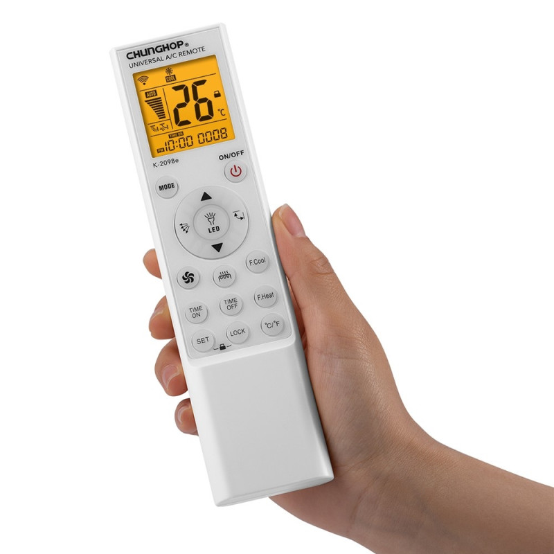 Fjernkontroll CHUNGHOP K-2098E universal erstatning klimaanlegg AC