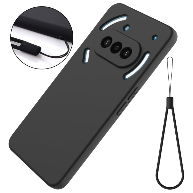 För Nothing Phone (3a) Silikonskal Mobilskal med Handrem