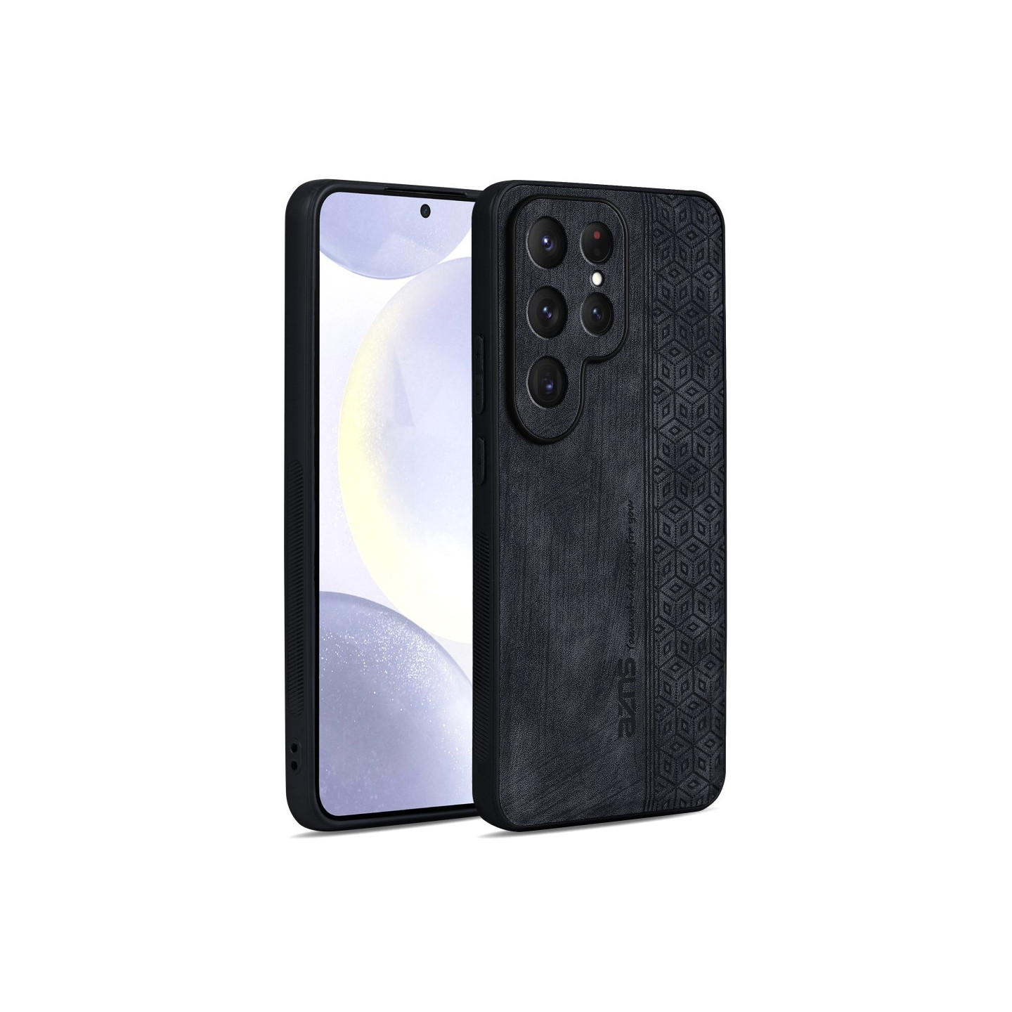 AZNS Til Samsung Galaxy S25 Ultra Cover Beskyttende PU Læderbetrukket TPU Telefoncover